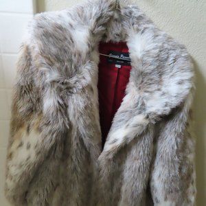 VINTAGE Giorgio Parnucci Faux Fur Coat